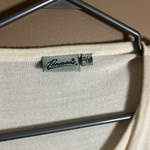 Double layer attached sweater cream - Picture 2 of 5